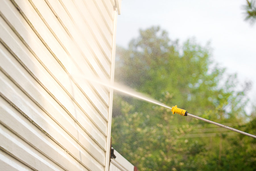 House Being Washing